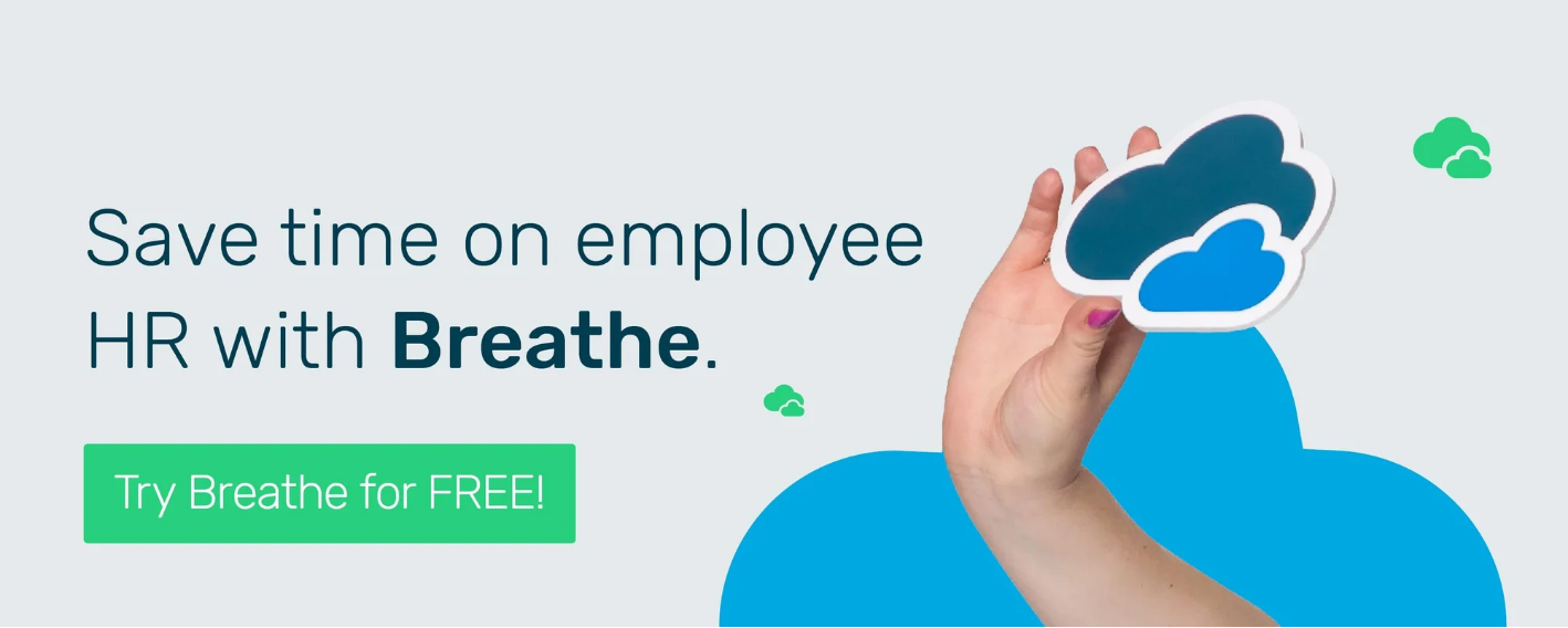 Save time on employee HR with Breathe. Try Breathe for Free!