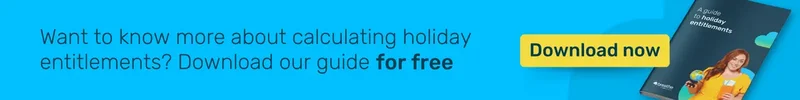 Breathe blog CTA banner for holiday entitlement guide 